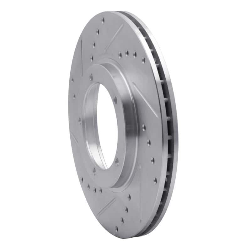 R1 Concepts — R1 67-88 Porsche 924 Front Left Drilled & Slotted Silver Brake Rotor
R1 Brake Rotor Drill - view 2
