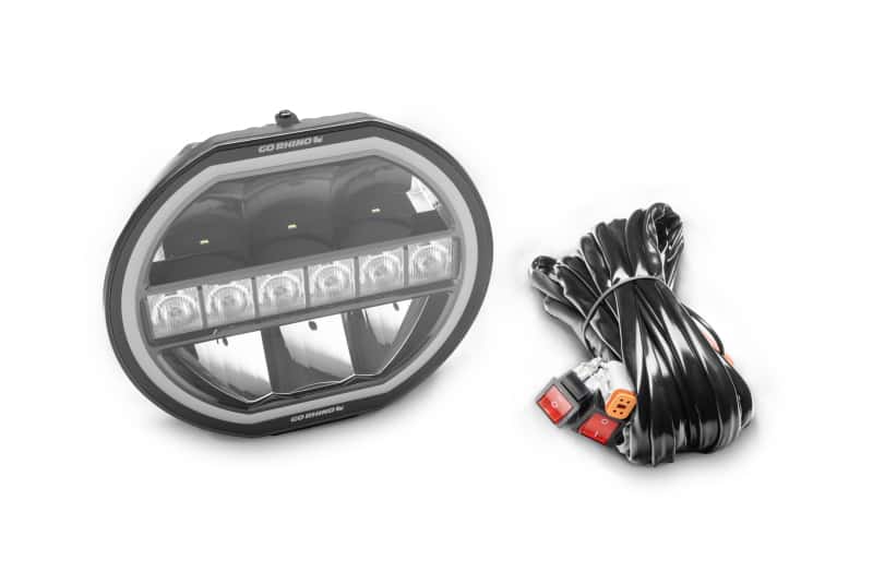 Go Rhino — Go Rhino Xplor Blackout Series Maxline LED Hi/Low Beam w/Multi DRL (Surface Mount) 9in. - Blk
BLK-Hi/LowW/MultiDRL - view 2