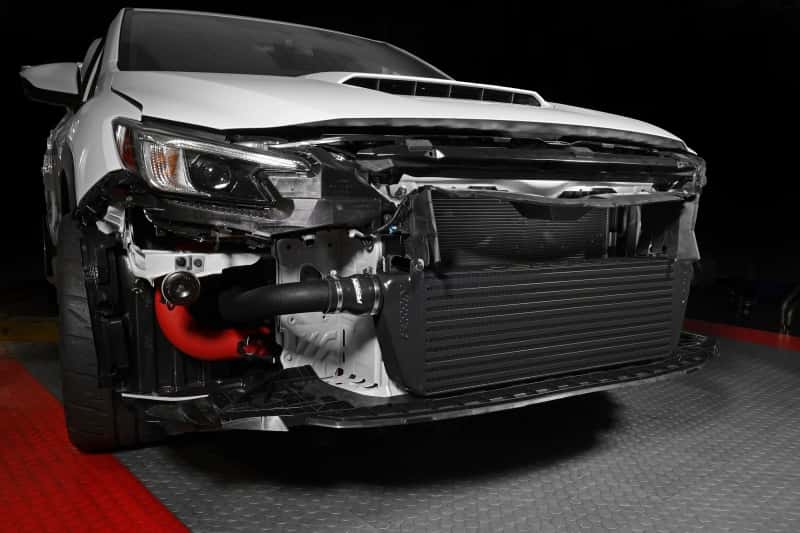 Perrin Performance — PERRIN 22-25 Subaru WRX Front Mount Intercooler Kit (Black Tubes & Black Core) - view 5
