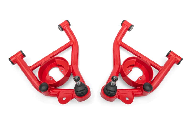 BMR Suspension — BMR 82-92 GM F-Body Non-Adj Lower A-Arms Delrin Bushings Spring Pocket - Red
Lower Control Arms - view 1