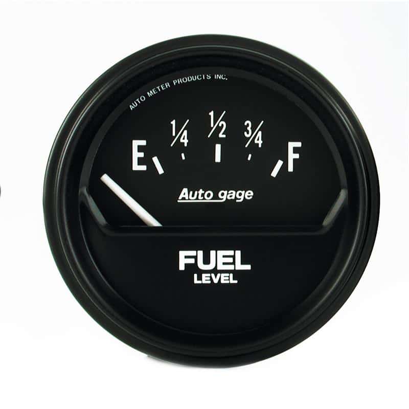 AutoMeter — Autometer AutoGage 2-5/8in 0-90 Short Sweep Electrical Fuel Level - Black
GA 2.6" FUEL 0-90 GM - view 2