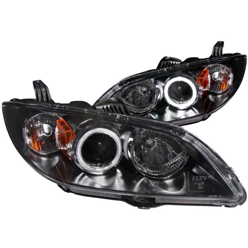ANZO — ANZO 2004-2008 Mazda 3 Projector Headlights w/ Halo Black (CCFL)
Head Light Set
HdLtSet - view 2