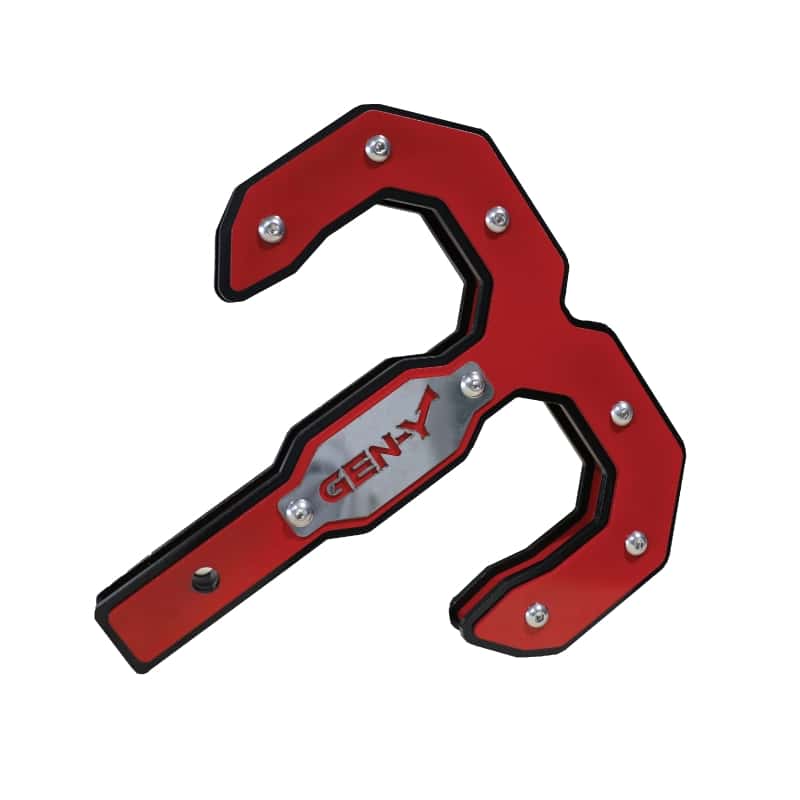 GEN-Y Hitch — Gen-Y Hulk 2.5 32K Tow Hook 2.5in Shank - Black/Red
Tow Hook - view 3