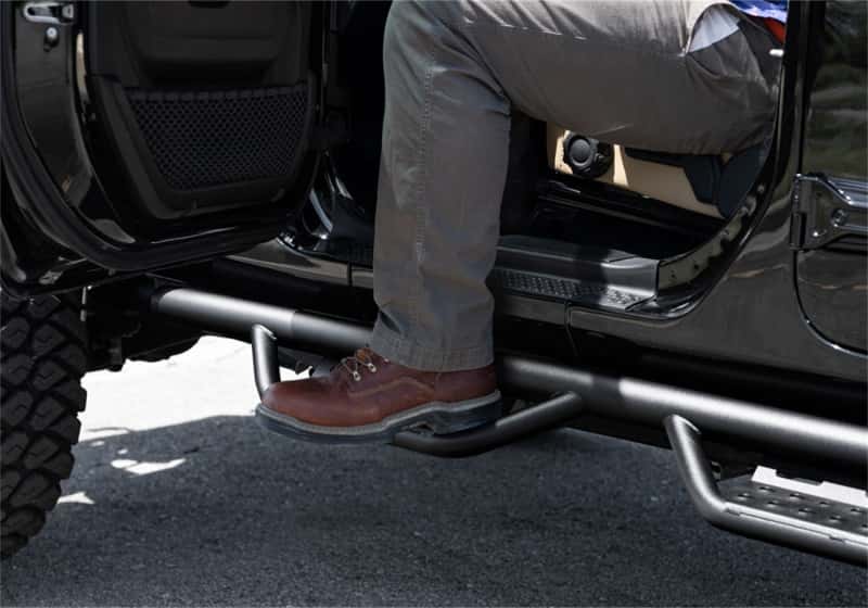 N-Fab — N-Fab RS Nerf Step 07-18 Jeep Wrangler JK 4DR - Full Length - Tex. Black - view 6