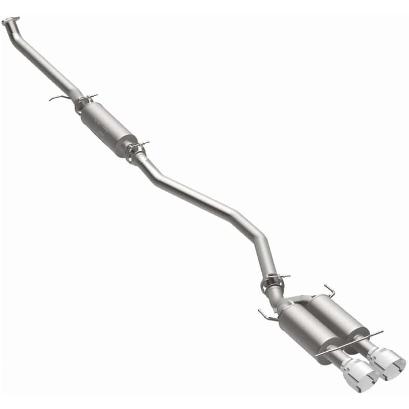 Magnaflow — MagnaFlow CatBack 17-18 Honda Civic L4 1.5LGAS Dual Exit Polished Stainless Exhaust
Cat-Back - view 3