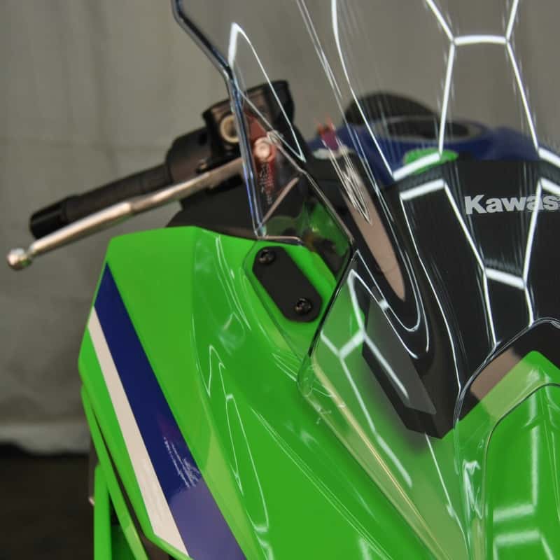 New Rage Cycles — New Rage Cycles 24+ Kawasaki 500 Ninja Block Off Plates - view 4