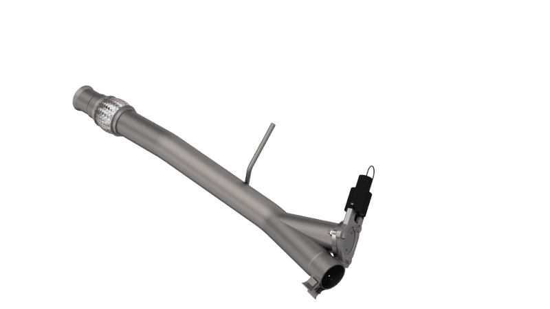 QTP — 2014-2018 Chevrolet Silverado & GMC Sierra 1500 QTP Aggressor Cutout Pipe - view 1