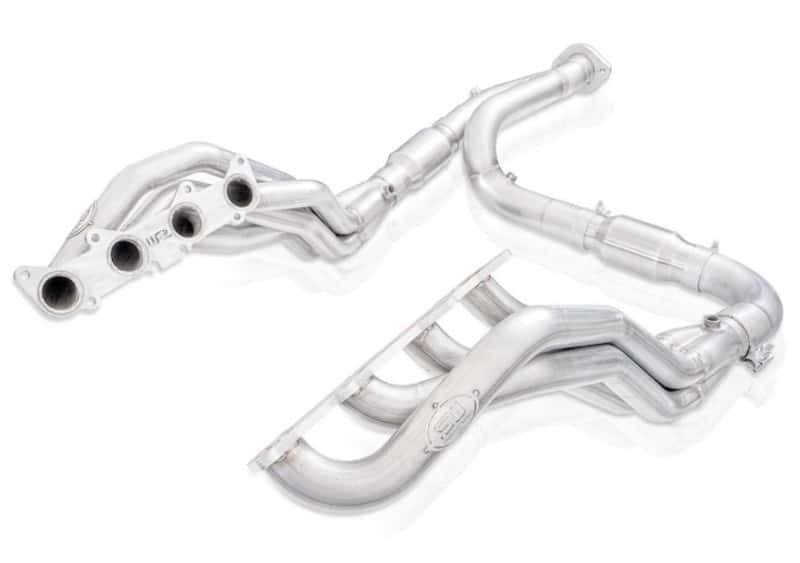 Stainless Works — Stainless Works 15-19 Ford F-150 5.0L Catted Factory Connect Headers 1-7/8in Primaries 3in Collector
Exhaust System - view 2
