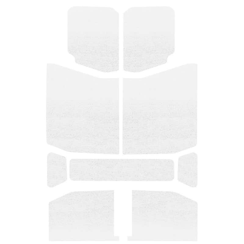 DEI — DEI 18-23 Jeep Wrangler JL 4-Door Boom Mat Headliner - 9 Piece - White
Sound Dampening Kit - view 1