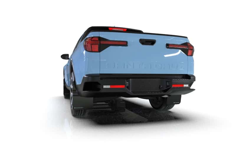 Rally Armor — Rally Armor 22-26 Hyundai Santa Cruz Black Mud Flap w/Grey Logo
Mud Flap - view 4