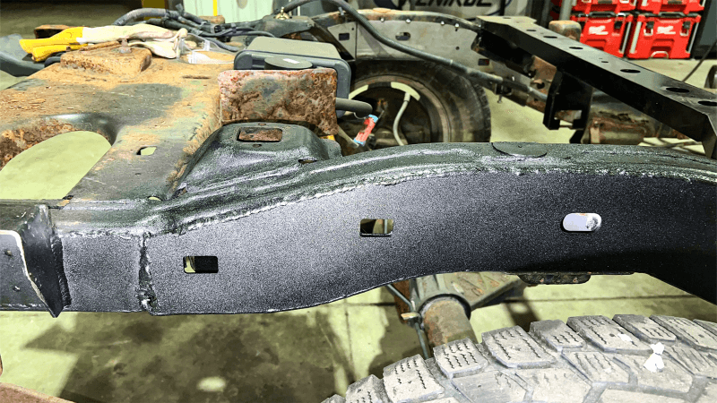 RustBuster — Rust Buster 2004-2012 GM Colorado & Canyon Crew Cab Rear Over Axle Frame Section - Left - view 9