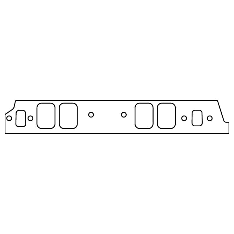 Cometic Gasket — Cometic Chevy Gen IV BB V8 .059in CFM-20 Intake Mani Gasket Set-2.500in x 1.775in Ports
Intake Gasket Set - view 1