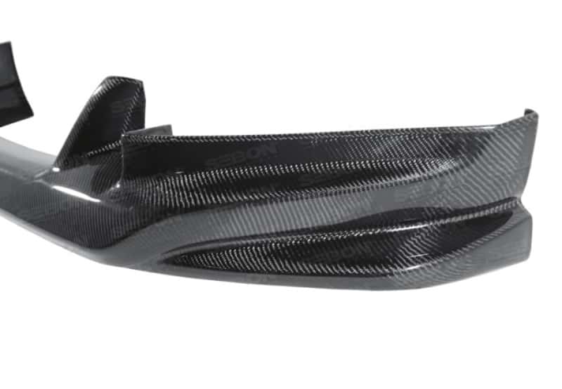Seibon — Seibon 09-10 Nissan 370Z NS Carbon Fiber Front Lip - view 4