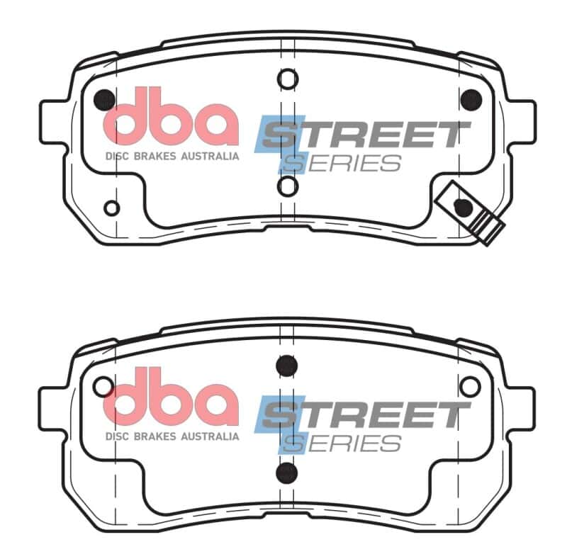 DBA — DBA 07-12 Hyundai Veracruz Rear Street Series Brake Pads
Brake Pad - view 1