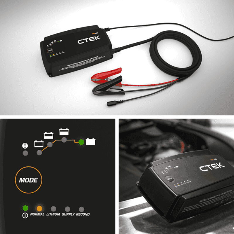 CTEK — CTEK PRO25S Battery Charger - 50-60 Hz - 12V
ctek40-328 - view 1