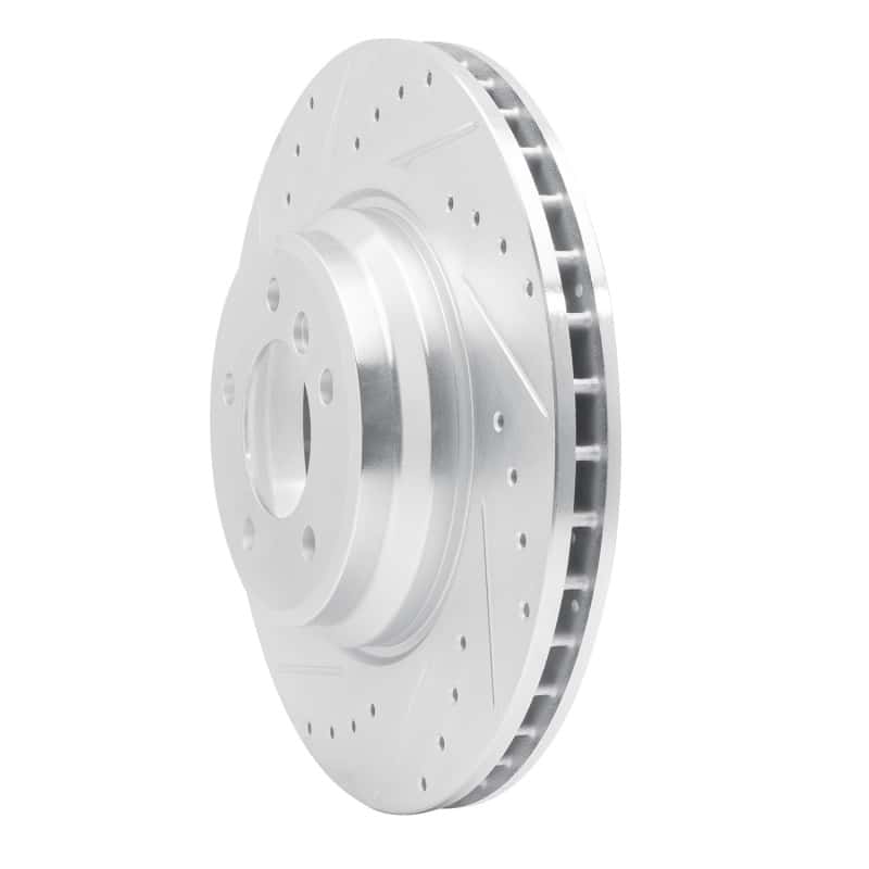 R1 Concepts — R1 07-15 BMW 335XI Front Left Drilled & Slotted Silver Brake Rotor
R1 Brake Rotor Drill - view 2