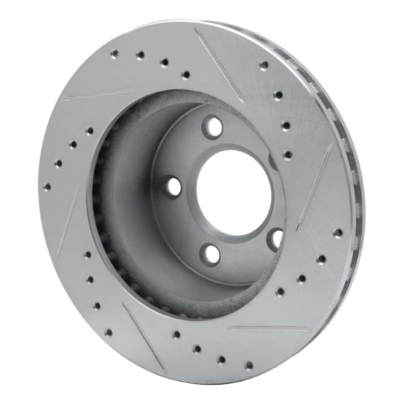 R1 Concepts — R1 91-94 Ford Crown Victoria Front Left Drilled & Slotted Silver Brake Rotor
R1 Brake Rotor Drill - view 4