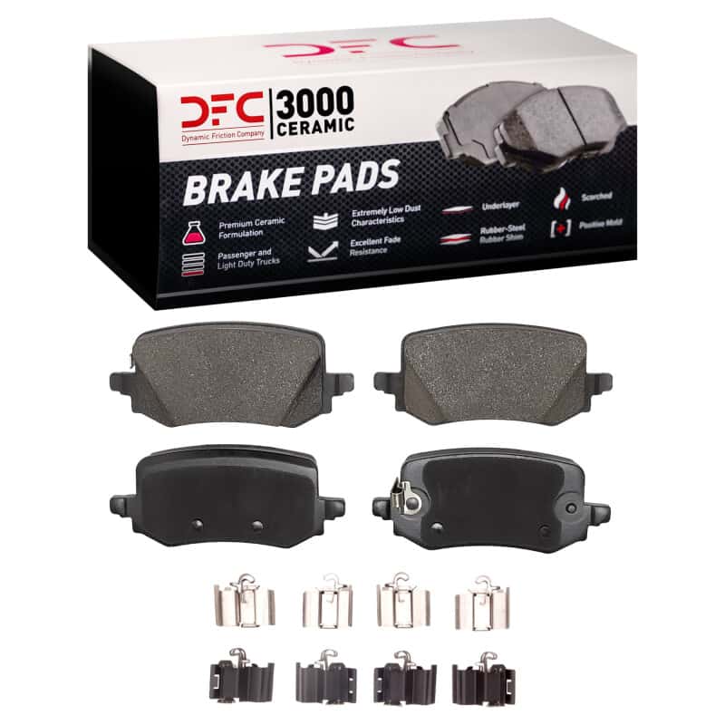 DFC — DFC 21-24 Hyundai Tucson (Mexico) Rear 3000 Ceramic Brake Pads and Hardware Kit
DFC Brake Pad Set - view 2
