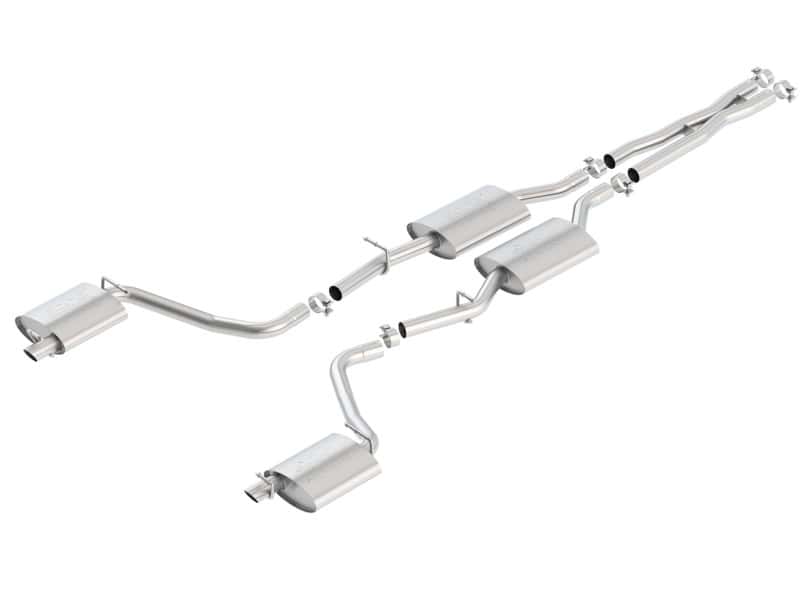 Borla — Borla 2015 Dodge Challenger 3.6L V6 ATAK Catback Exhaust No Tips Factory Valance
Cat-Back System
ExhstSysKt - view 2