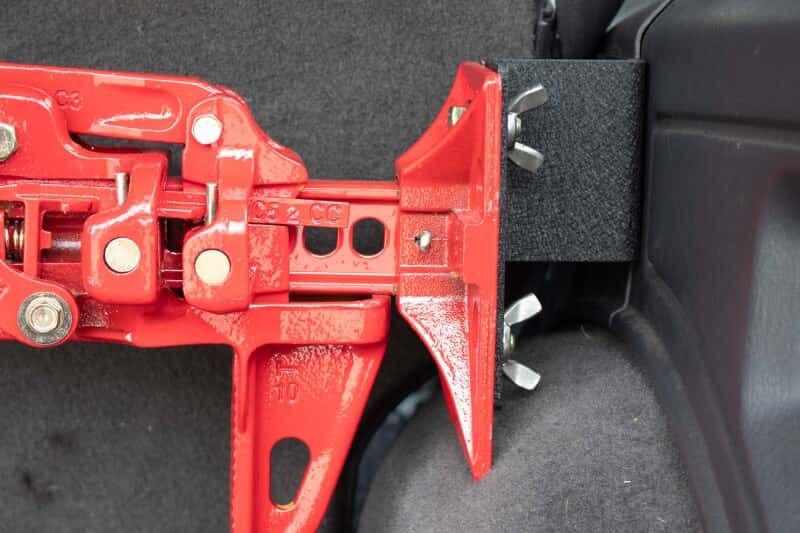Fishbone Offroad — Fishbone Offroad 84-01 Jeep Cherokee XJ Rear Seat Hi-Lift Jack Mount - view 8