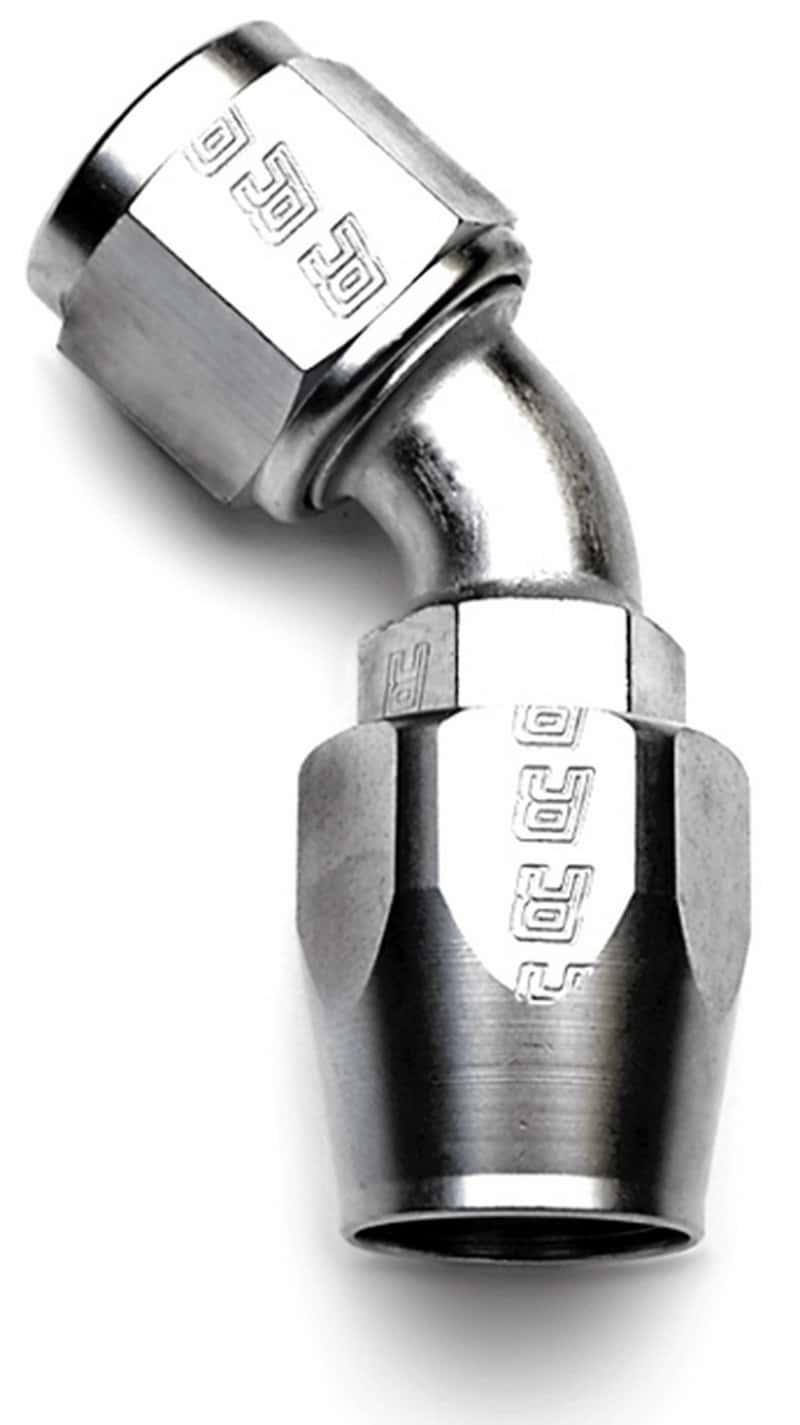 Russell — Russell Performance -6 AN Endura 45 Degree Full Flow Hose End
Hose Fitting - view 1
