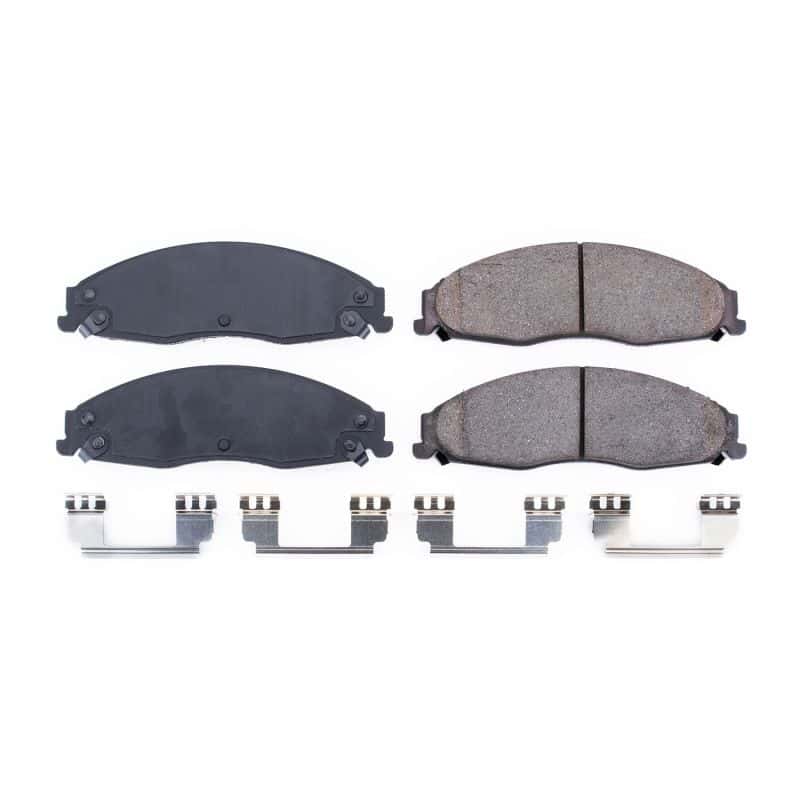PowerStop — Power Stop 03-07 Cadillac CTS Front Z17 Evolution Ceramic Brake Pads w/Hardware
Z17 Brake Pads - view 1
