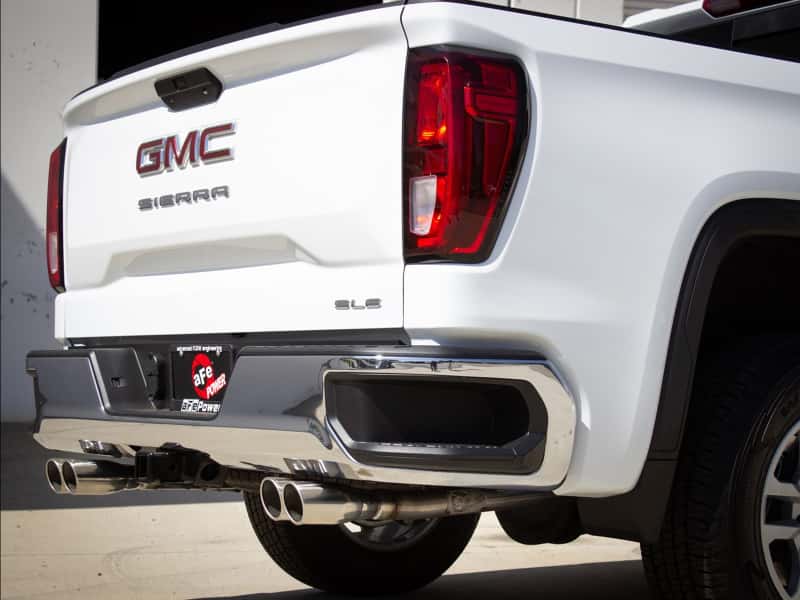 aFe — aFe Vulcan Series 3-2.5in 304SS Exh Cat-Back w/ Pol Tips 2019 GM Silverado/Sierra 1500 L4-2.7L (t)
Cat-Back Exhaust - view 6