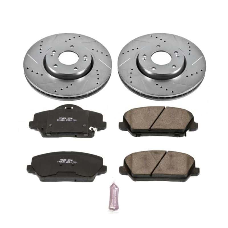 PowerStop — Power Stop 14-17 Kia Forte5 Front Z23 Evolution Sport Brake Kit - view 1
