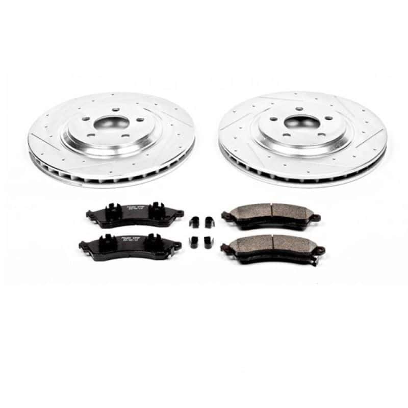 PowerStop — Power Stop 94-99 Ford Mustang Front Z23 Evolution Sport Brake Kit - view 1