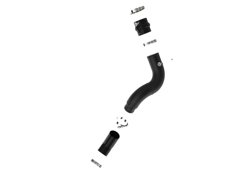 aFe — aFe 19-23 RAM Diesel L6-6.7L BladeRunner 3.5 IN Aluminum Cold Charge Pipe - Black
Cold Charge Pipe - view 2