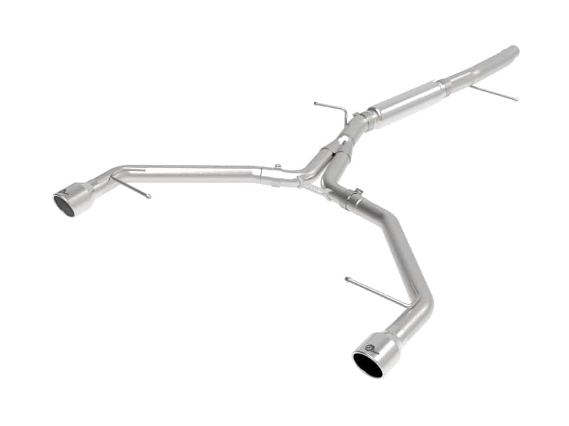 aFe — aFe MACHForce XP 3in-2.5in SS Exhaust Axle-Back 17-19 Audi A4 (B9) L4-2.0L (t) - Polished
Axle-Back Exhaust - view 1