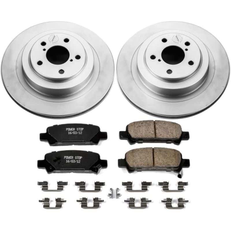 PowerStop — Power Stop 05-09 Subaru Legacy Rear Z17 Evolution Geomet Coated Brake Kit - view 1