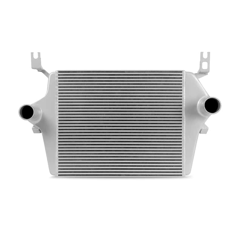 Mishimoto — Mishimoto 99-03 Ford 7.3L Powerstroke PSD Silver Intercooler Kit w/ Black Pipes - view 2
