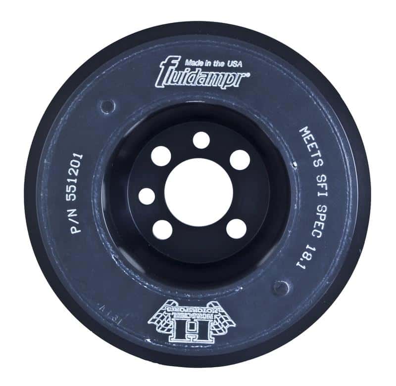 Fluidampr — Fluidampr VW 2000-2005 1.8L Turbo Motor (4 bolt hole mounting) Steel Internally Balanced Damper
Harmonic Balancer - view 3