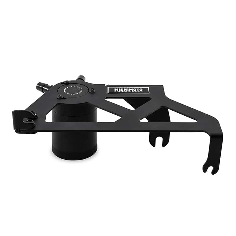 Mishimoto — Mishimoto 12-18 Jeep Wrangler JK Baffled Oil Catch Can Kit - Black
Oil Catch Can Kit - view 3