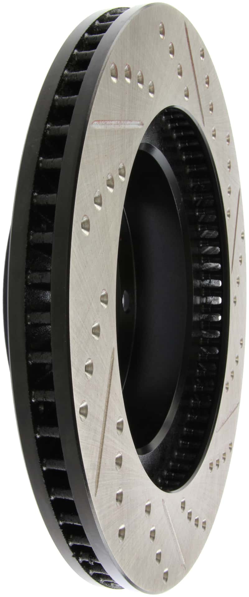 Stoptech — StopTech 07-08 Toyota FJ Cruiser / 05-08 Tacoma (6 lug) / 03-08 4 Runner (319mm disc) SportStop Slo
Disc Brake Rotor
Slot/Drill Rotor - view 1