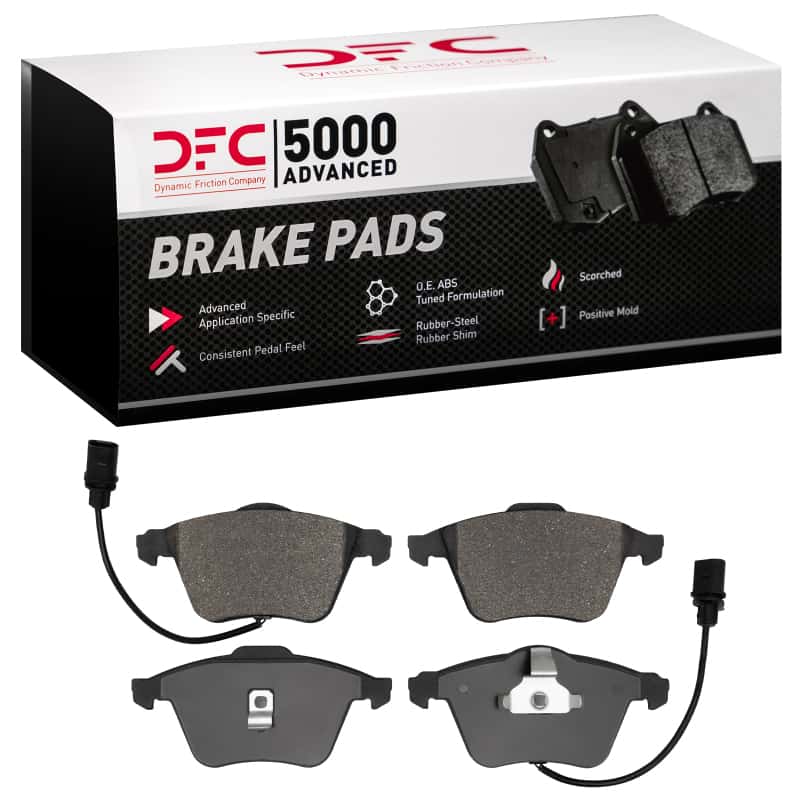 DFC — DFC 01-05 Audi ALLROAD Front 5000 Advanced Low Metallic Brake Pads
DFC Brake Pad Set - view 4