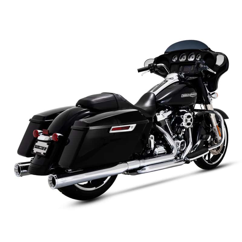 Vance and Hines — Vance & Hines HD Dresser Duals 17-22 HDr/Heatshield PCX Header Exhaust - view 1