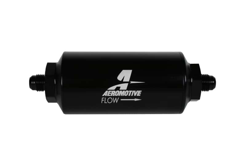 Aeromotive — Aeromotive In-Line Filter - (AN-6 Male) 10 Micron Fabric Element Bright Dip Black Finish
Fuel Filter - view 5