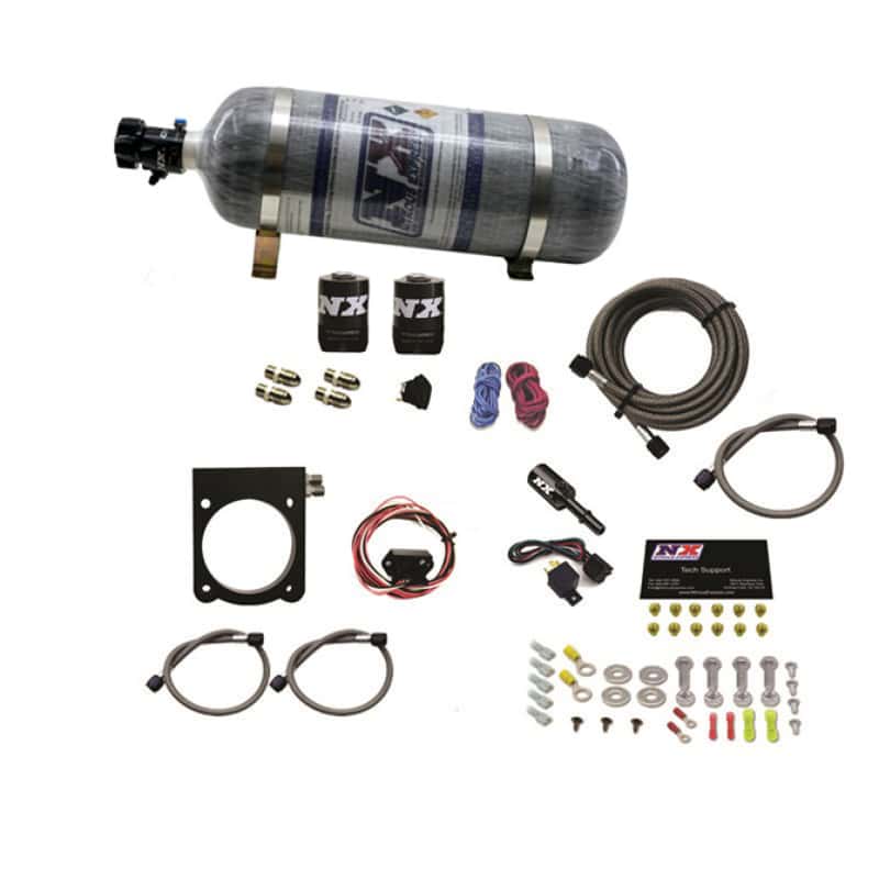 Nitrous Express — Nitrous Express Dodge 3.6L V6 Nitrous Plate Kit (50-200HP) w/12lb Bottle
Injection System Kit
N2OSys - view 2