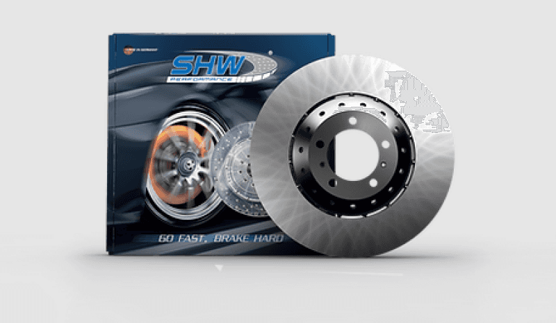 SHW Performance — SHW 18-22 Audi RS5 2.9L Front Smooth Lightweight Brake Rotor (4M0615301AM) - view 1