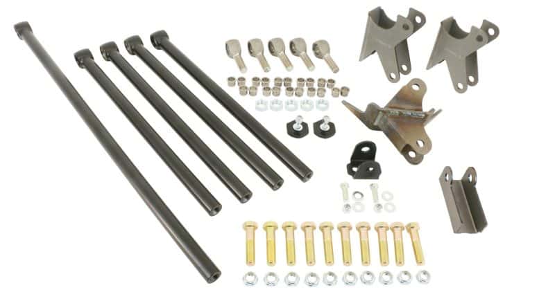 Ridetech — Ridetech Universal Weld-in Parallel 4 Link Black Powdercoated
4-Link Parallel Bl. - view 3