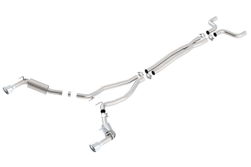 Borla — Borla 14-15 Chevy Camaro SS 6.2L V8 Single Split Rear Exit S-Type Catback Exhaust
Cat-Back System
ExhstSysKt - view 2