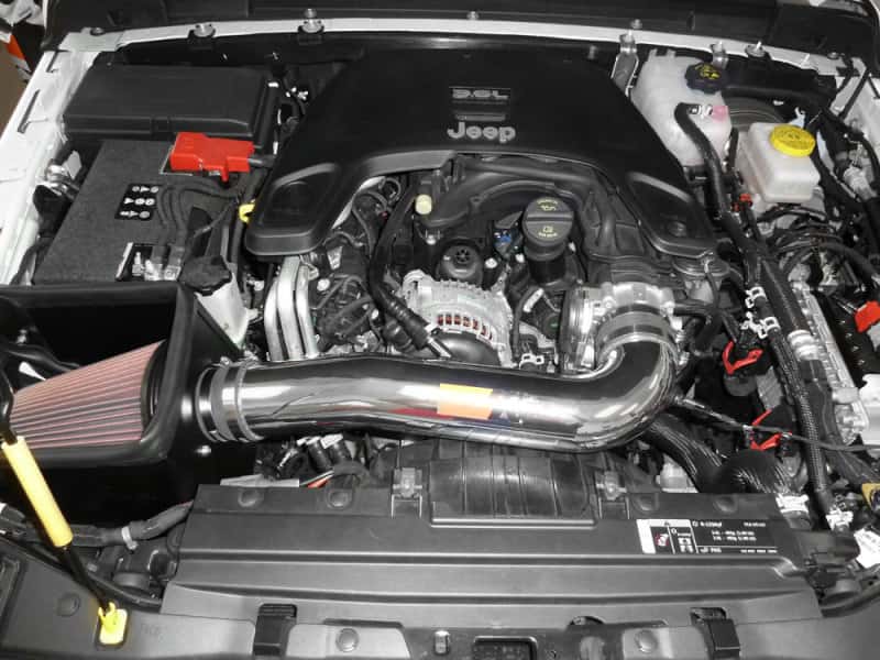 K&N Engineering — K&N 2018 Jeep Wrangler JL V6-3.6L High Flow Performance Kit
Performance Air Inta
Air Intake System - view 4