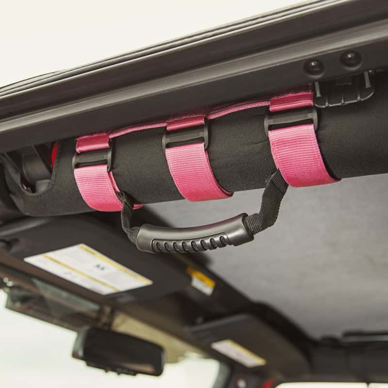 Rugged Ridge — Rugged Ridge Ultimate Grab Handles Pink 55-20 CJ/Jeep Wrangler /JT
OFFROAD_INTERIOR
Grab Handle - view 6