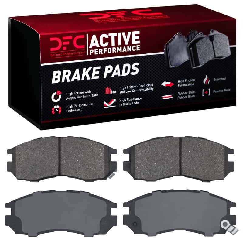 DFC — DFC 89-05 Chrysler Sebring Front Active Performance Pads - Low Metallic
DFC Brake Pad Set - view 4