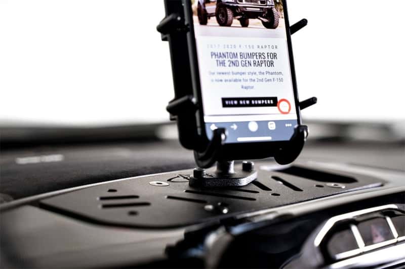 Addictive Desert Designs — Addictive Desert Designs 21-23 Dodge Ram TRX Digital Device Dash Mount
Cell Phone Holder - view 9