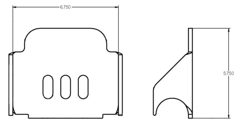 Ridetech — Ridetech Big Bridge Lower Airspring Mount
Air Bag Bkt. Upper - view 2