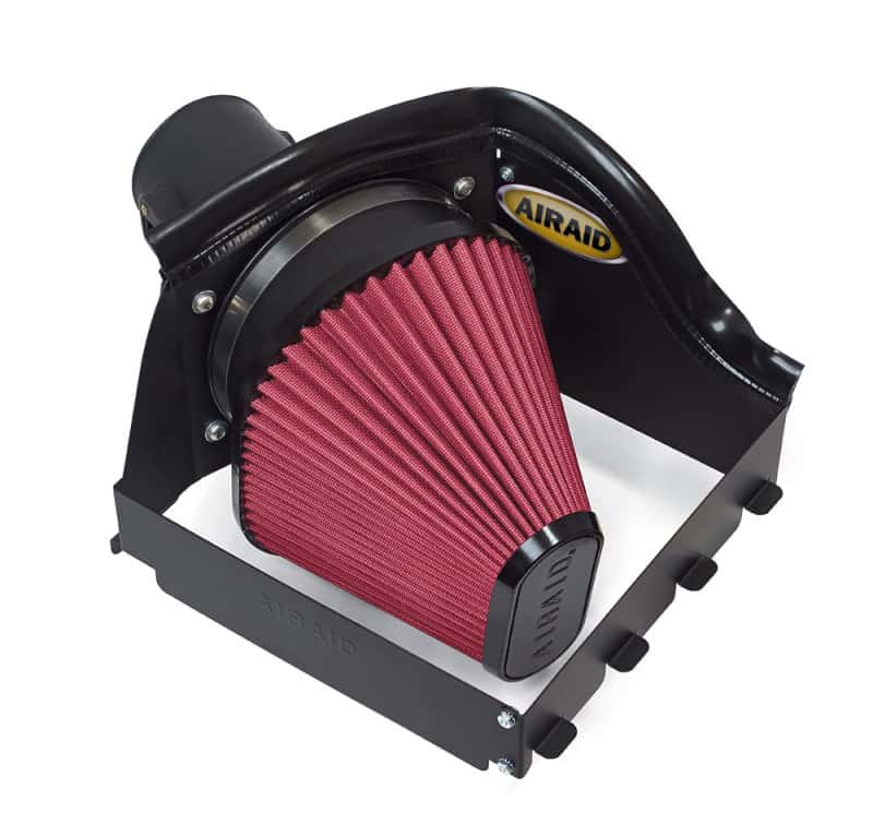 Airaid — Airaid 08-10 Ford F-250/350 5.4L V8/6.8L V10 CAD Intake System w/o Tube (Oiled / Red Media)
Performance Air Inta
Air Intake System - view 1