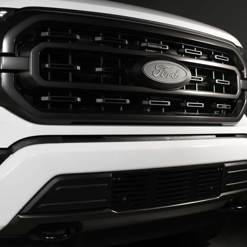 Putco — Putco 2020 Ford SuperDuty - Black Powder Coated - Bar Pattern Bumper Grille Inserts
Grille Insert - view 2